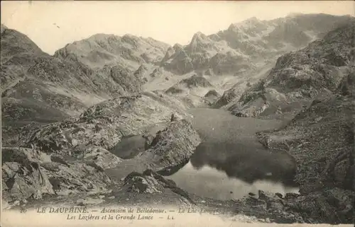 Dauphine Ascension de Belledonne Les Lozieres La Grande Lance *