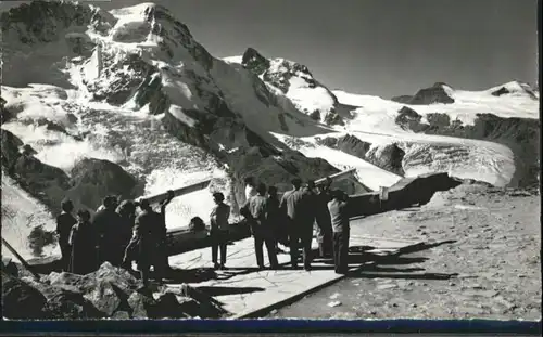 ww89384 Zermatt VS Zermatt Breithorn kleines Matterhorn Teodulpass * Kategorie. Zermatt Alte Ansichtskarten