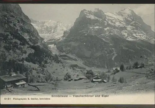 Grindelwald Viescherhoerner Eiger *