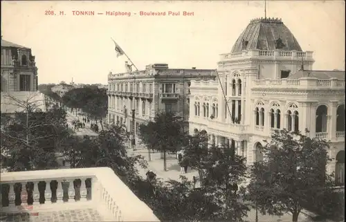 Haiphong Tonkin Boulevard Paul Bert *