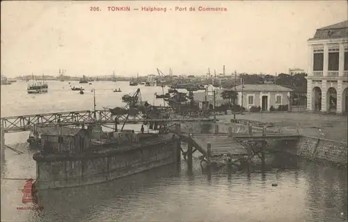 Haiphong Tonkin Port Commerce *