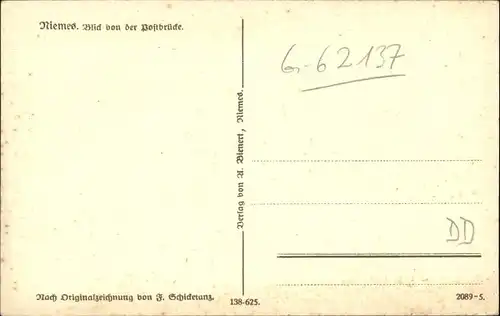 Niemes Bruecke Kuenstler F Schicketanz *