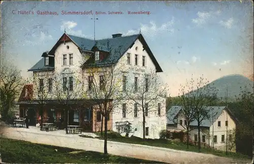 Stimmersdorf Cafe Huetels Gasthaus Rosenberg x