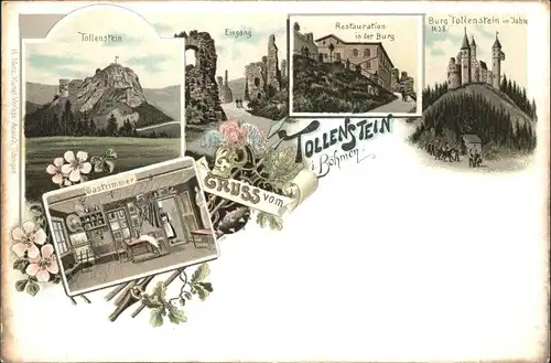 Tollenstein Restaurant in der Burg Burg x