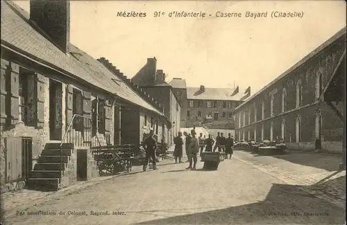 Mezieres Infantrie Caserne Bayard Citadelle *