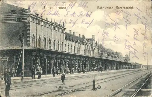 Alexandrowo Bahnhof  x