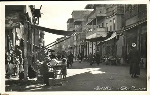 Port Said Native Quarders / Port Said /