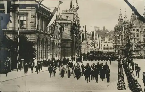 Zuerich Kaiser Wilhelm II. 1912 in Zuerich / Zuerich /Bz. Zuerich City