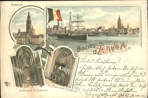 Anvers SchiffCathedrale 