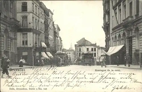 wx54164 Bruxelles Bruessel 1901 Kategorie.  Alte Ansichtskarten