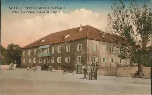 Montenegro Palais des Koenigs Nikita in Cetinje