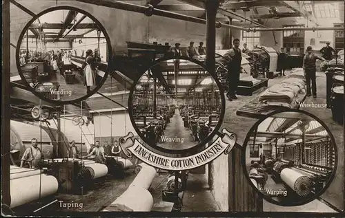 Lancashire Great Britain Cotton Industry