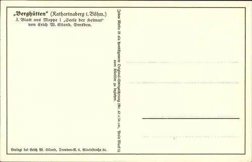 Katharinaberg Berghuetten
nach Erich Eiland