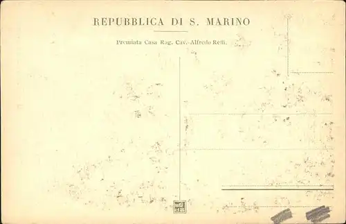 San Marino Repubblica Albergo di Titano / San Marino /