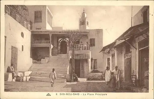 Sidi-Bou-Said la Place Principale