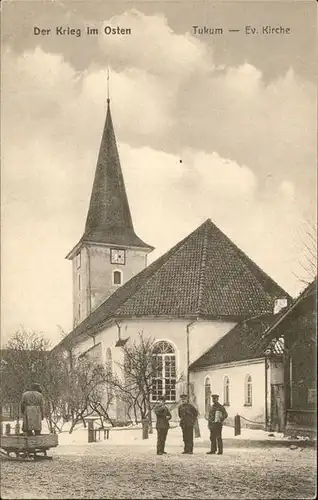 Tukum ev. Kirche Krieg Osten Soldaten