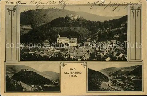 Bad Leutenberg Burg Aussicht / Leutenberg /Saalfeld-Rudolstadt LKR