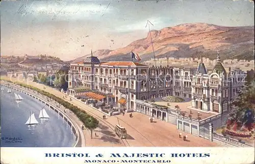 Monaco Bristol & Majestic Hotel Kat. Monaco