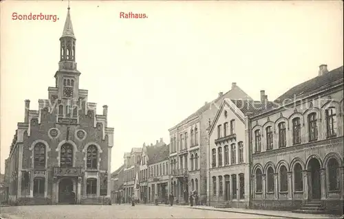 Sonderburg Rathaus Kat. Daenemark
