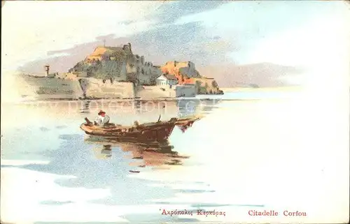 Corfu Korfu Citadelle Kat. Griechenland