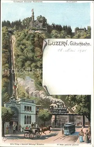 Luzern LU Guetschbahn / Luzern /Bz. Luzern City