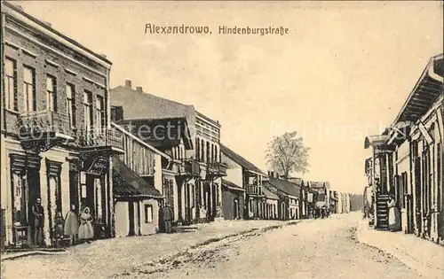 Alexandrowo Hindenburgstrasse Kat. Russische Foederation