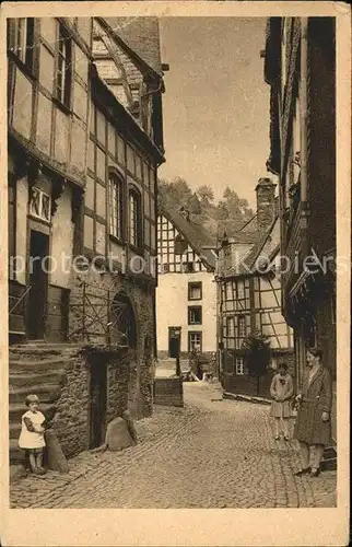 Monschau Montjoie Kirchstrasse Kat. Monschau