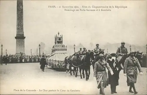 Paris Fetes du Cinquantenaire de la Republique / Paris /Arrond. de Paris