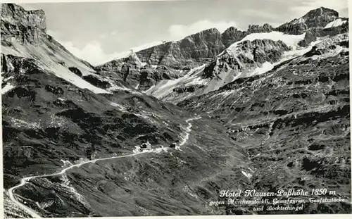 Klausen UR Klausen Passhoehe x / Klausen /Rg. Altdorf