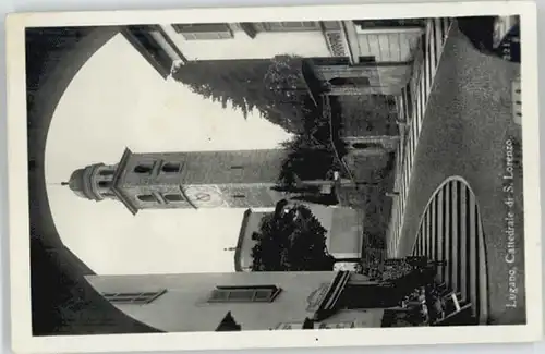 Lugano TI Lugano Cattedrale S. Lorenzo x / Lugano /Bz. Lugano City