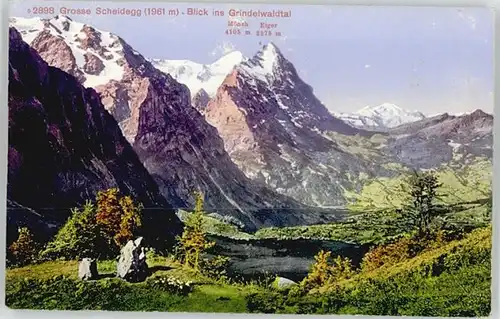 Grosse Scheidegg Grosse Scheidegg  * / Scheidegg, Grosse /Rg. Meiringen