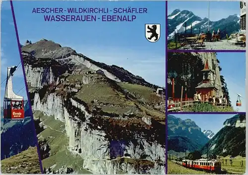 Ebenalp Ebenalp Wasserauen Aescher Wildkirchli Schaefler x / Ebenalp /Rg. Saentis