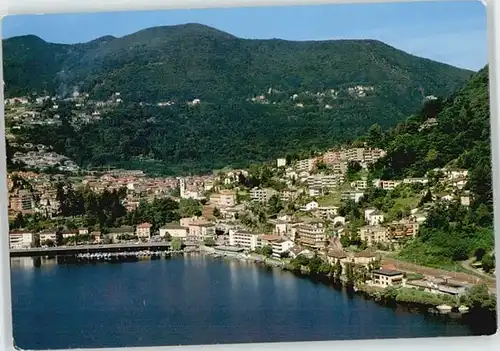 Ponte Tresa Ponte Tresa Fliegeraufnahme x / Ponte Tresa /Bz. Lugano