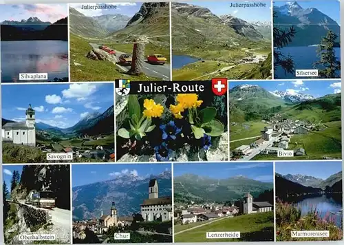 Savognin Savognin Julier Route x / Savognin /Bz. Albula