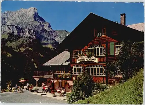 Kiental Kiental Gorneren Hotel Pension Pochtenalp x / Kiental /Bz. Frutigen