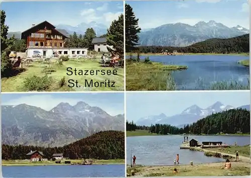 St Moritz GR St Moritz Stazersee * / St Moritz /Bz. Maloja