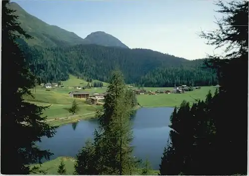 Davos GR Davos Laret Schwarzsee Seehorn * / Davos /Bz. Praettigau-Davos