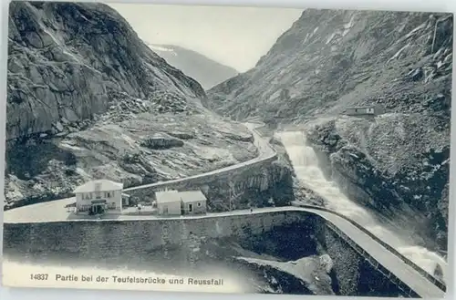 San Gottardo San Gottardo Teufelsbruecke Reussfall * / San Gottardo /Bz. Leventina