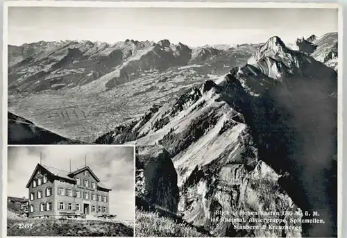 Weissbad Weissbad [Stempelabschlag] Alviergruppe Spitzmeilen x / Weissbad /Bz. Appenzell IR