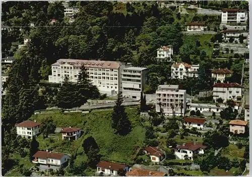 Orselina TI Orselina Klinik Santa Croce Fliegeraufnahme  x / Orselina /Bz. Locarno