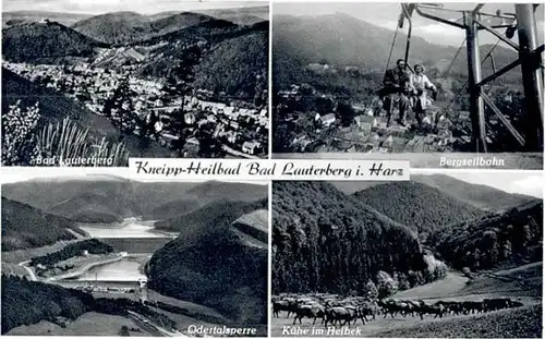 Bad Lauterberg Bad Lauterberg Bergseilbahn Odertalsperre x / Bad Lauterberg im Harz /Osterode Harz LKR