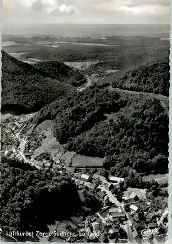 Zorge Zorge Fliegeraufnahme x / Zorge /Osterode Harz LKR