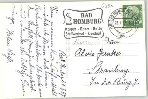 Bad Homburg Bad Homburg Kaiser Wilhelm Bad Elisabethbrunnen x / Bad Homburg v.d. Hoehe /Hochtaunuskreis LKR