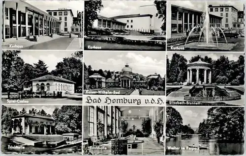 Bad Homburg Bad Homburg Elisabethbrunnen Kaiser Wilhelm Bad x / Bad Homburg v.d. Hoehe /Hochtaunuskreis LKR