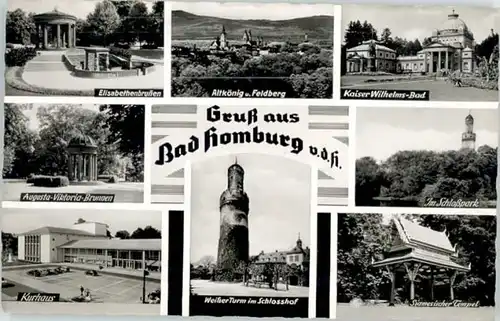 Bad Homburg Bad Homburg Kaiser Wilhelm Bad Elisabethbrunnen Augusta Viktoria Brunnen x / Bad Homburg v.d. Hoehe /Hochtaunuskreis LKR