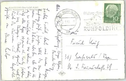 Ruhpolding Ruhpolding Rauschberg Sonntagshorn x / Ruhpolding /Traunstein LKR