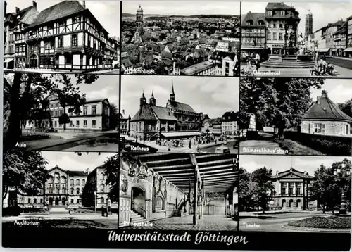 Goettingen Niedersachsen Goettingen Gaenseliesel Bismarckhaeuschen * / Goettingen /Goettingen LKR