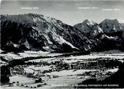 Ruhpolding Ruhpolding Rauschberg Sonntagshorn Reifelberg x / Ruhpolding /Traunstein LKR