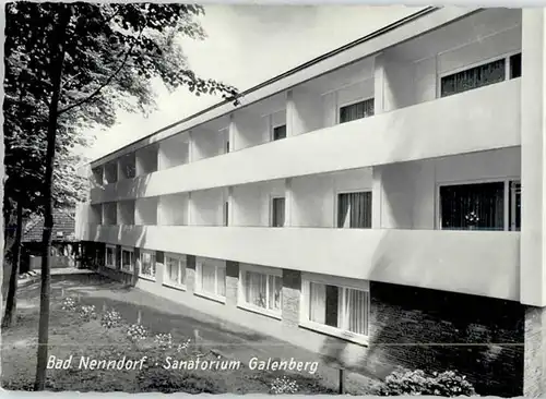 Bad Nenndorf Bad Nenndorf Sanatorium Galenberg * / Bad Nenndorf /Schaumburg LKR