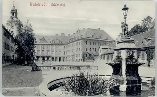 Rudolstadt Rudolstadt Schlosshof * / Rudolstadt /Saalfeld-Rudolstadt LKR